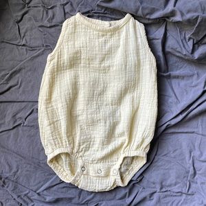 Fin + Vince Gauze Sunsuit, 0-3